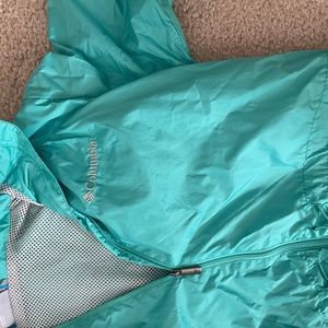 Girls Columbia Rain Coat